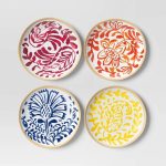 6" 4pk Melamine Appetizer Plates - Threshold