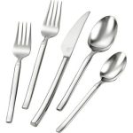 Zwilling J.A. Henckels Opus Stainless Steel Flatware Set, Silver - 45 count