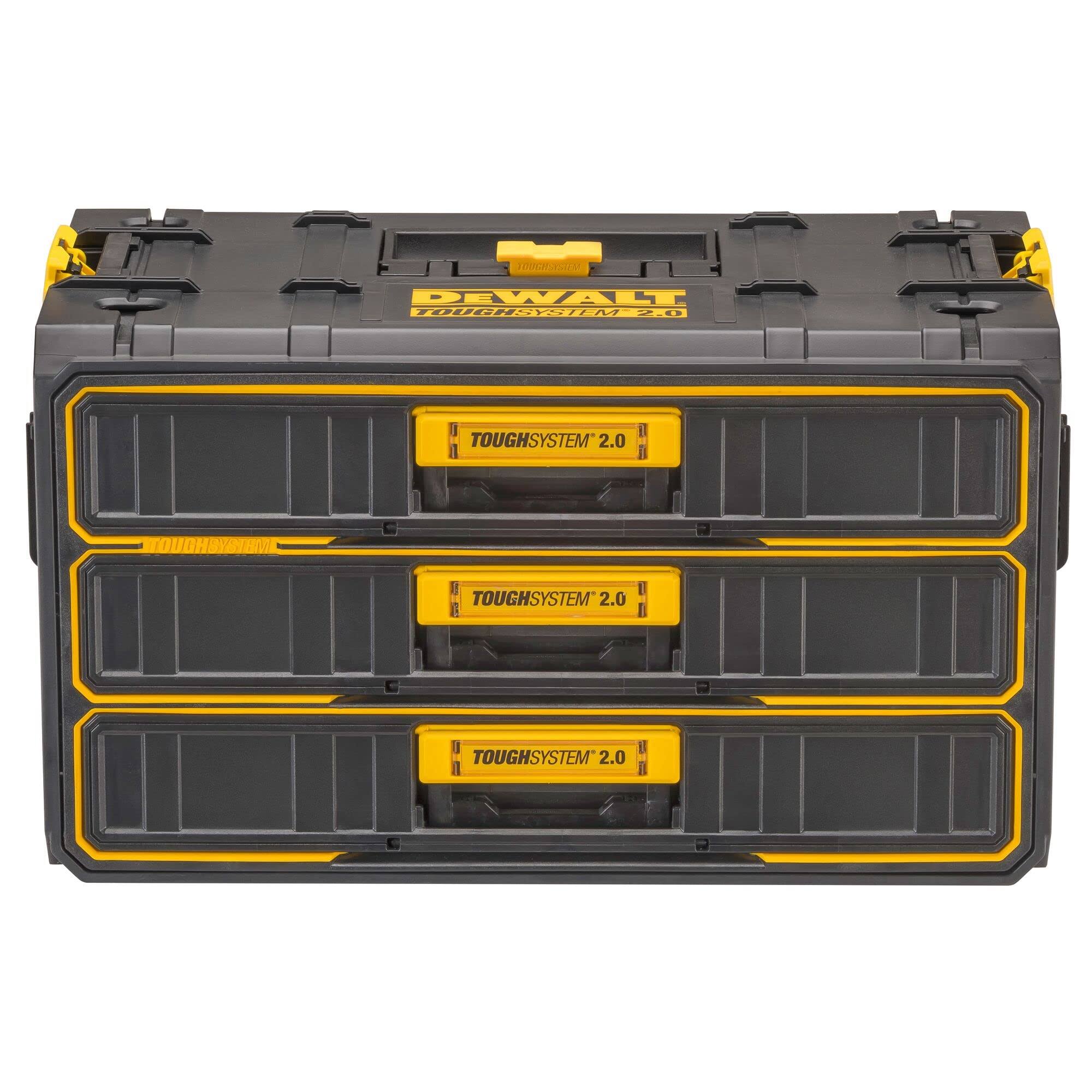 aad6a9205c58179c68263cf2c9d1f8706f1157fdbd9143a339e08176a38650ed.jpg DeWalt DWST08330 ToughSystem 2.0 3-Drawer Unit - Image 1