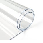 Deep Dream 1.5mm Clear Desk Cover Protector, 14�G24 inch Clear Desk Cover, Rectangular Vinyl Desk Pad, PVC Plastic Table Cover for Office, Dresser,