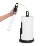 simplehuman Paper Towel Pump, Matte Black Steel