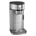 Hamilton Beach Scoop Single Serve Coffee Maker, Fast Brewing, Stainless Steel (49981A)