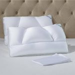 Tony Little Destress Hypoallergenic Micropedic Pillow 2pk & Pillowcases - Queen, White