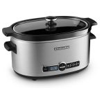 KitchenAid KSC6223SS - Slow cooker - 6 qt - stainless steel
