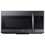 Samsung 1.7-cu ft Over-The-Range Microwave (Black Stainless Steel) | Me17r7021eg