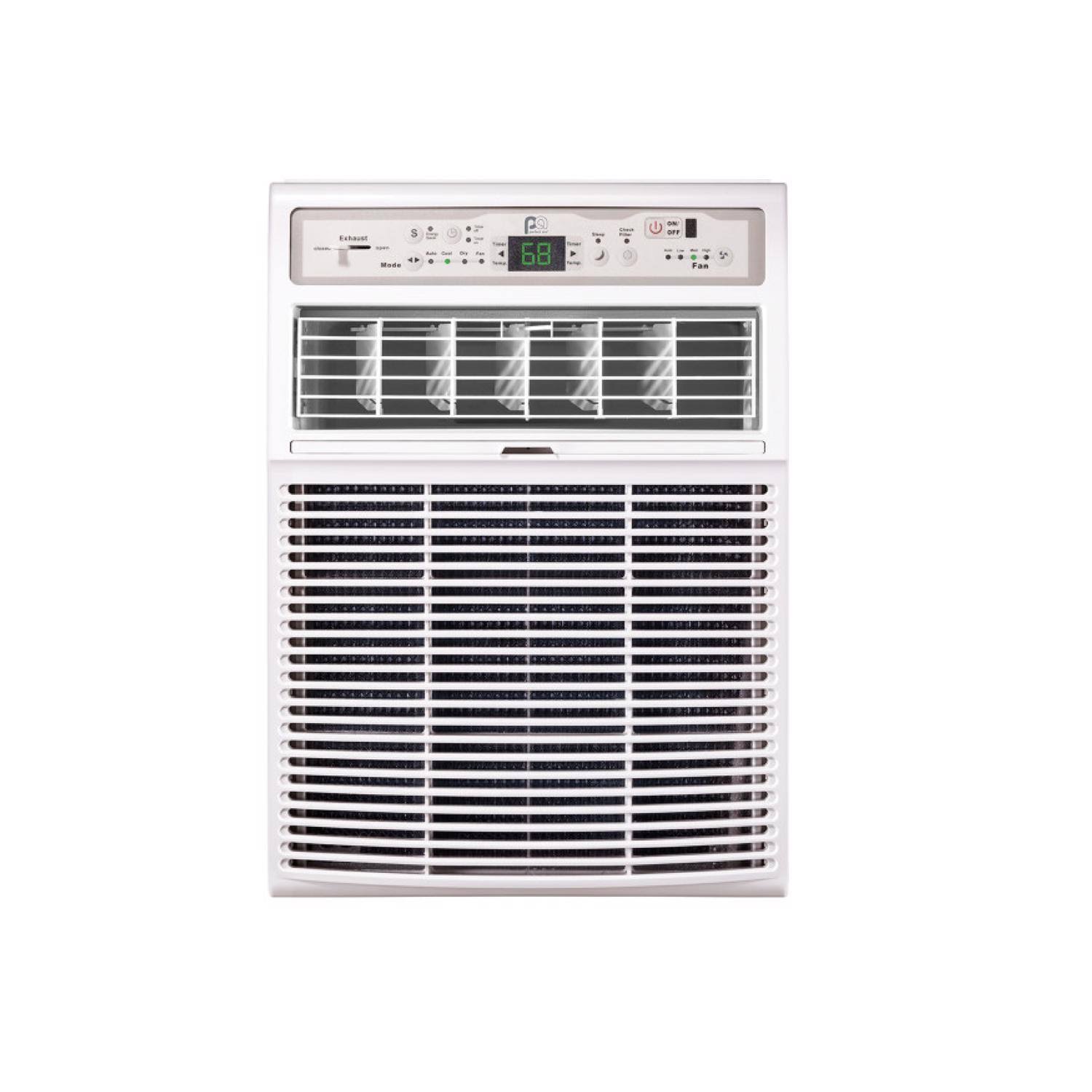 abfe321facedbfdeaf123984e08d93b08b28fdb7e3b2830bbf41ff3812f901ba.jpg Perfect Aire 10,000 BTU 450 sq. ft. Slider or Casement Window Air Conditioner - Image 1