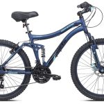 24 Bella Vista Girl's Full Suspension Mountain Bike. Blue