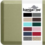 Kangaroo Thick Ergonomic Anti Fatigue Cushioned Kitchen Floor Mats, Standing Office Desk Mat, Waterproof Scratch Resistant Topside, Supportive All