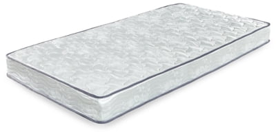 ac347862f4ba57cc5e497c4a547183728efd7fe6770ac165f4633b0beddb4a54.jpg Design by Ashley 6 Bonell Firm Hybrid Mattress. Twin - Image 1