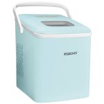 Igloo 26-Pound Automatic Self-Cleaning Portable Countertop Ice Maker Machine with Handle, Aqua