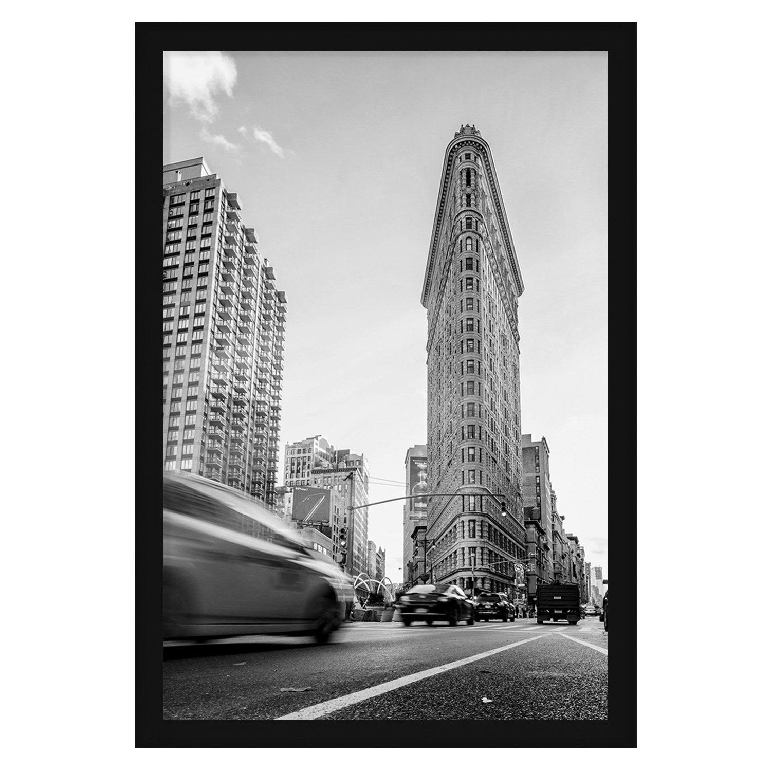 ac46b8191ad95130a71411f935fca2eeaea925c173278cd243502bd192547587.jpg Americanflat Poster Frame 24x36 Inches - Black Engineered Wood Picture Frame with Plexiglass Cover - Image 1