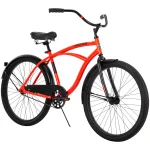 26 In. Cranbrook Men'S Classic Beach Cruiser Comfort Bike, Red