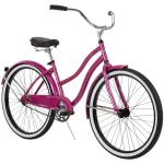 Huffy 26 In. Cranbrook Women'S Beach Cruiser Bike, Pink, Bicycles