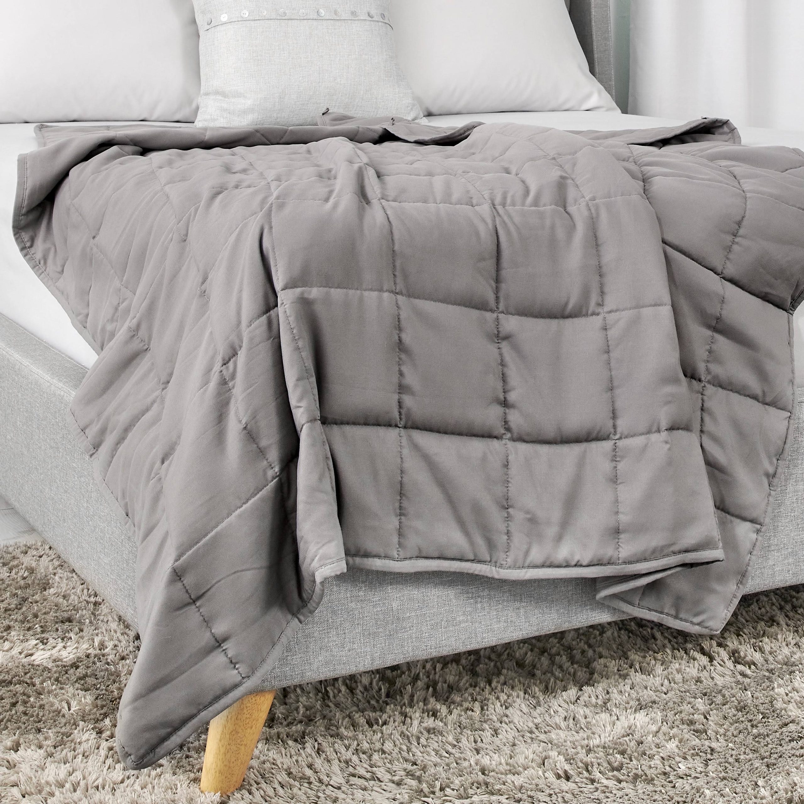acd26c22e2aae55e63e29db399234e1015432c28758c82c5089a23f9591ee5b9.jpg Tranquility Antimicrobial Quilted Weighted Blanket, 12lb - Image 1