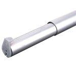 Everbilt 72 inch - 120 inch Platinum Adjustable Closet Rod 1.26W x 1.26D