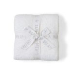Barefoot Dreams CozyChic Stroller Blanket - Pearl