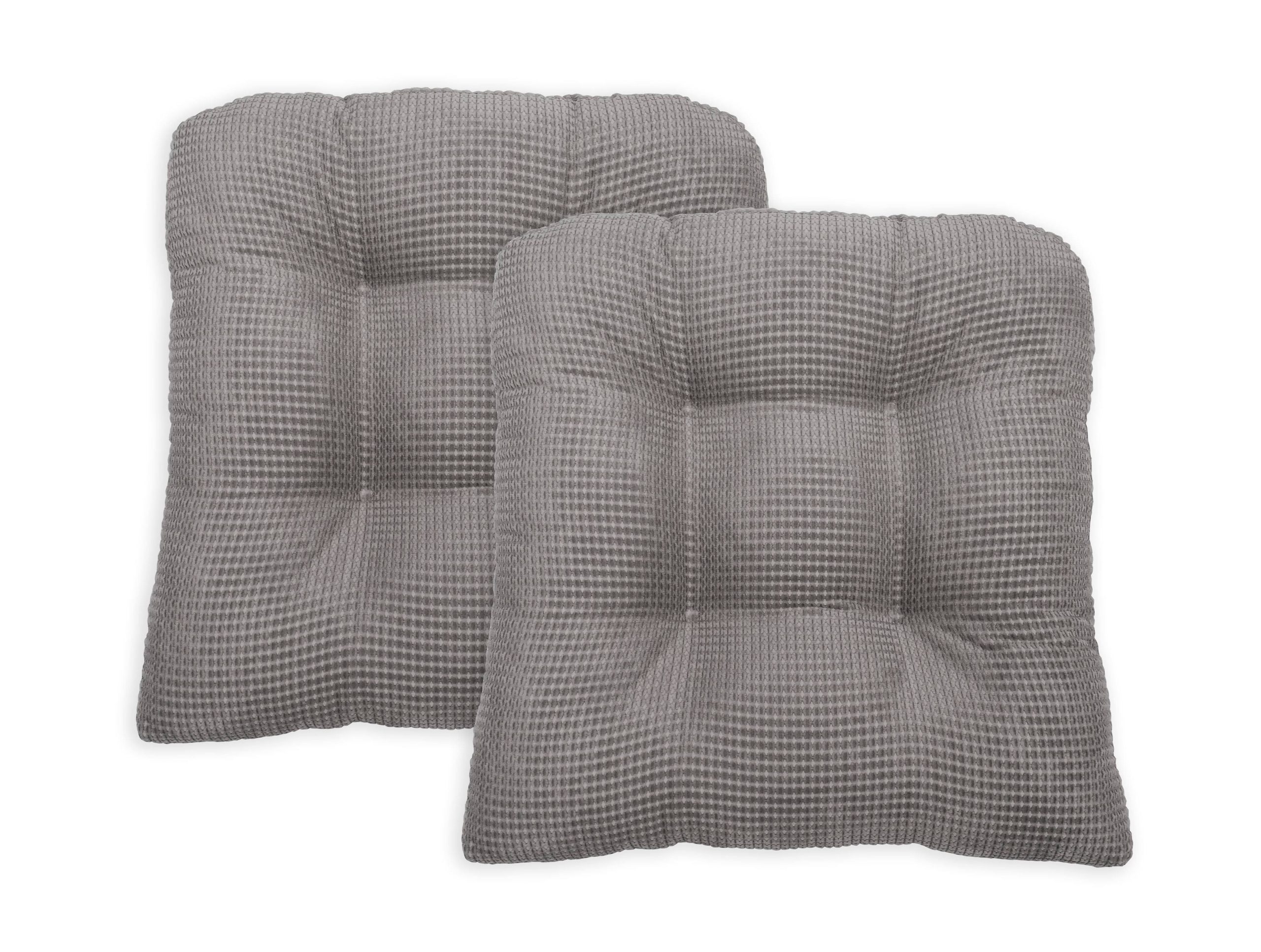 adc5dc3307ca762f9e6ac6f30592736205cfb68b72ffcc99b6656d3680a7c9c8.jpg Arlee - Tyler Chair Pad Seat Cushion, Memory Foam, Non-Skid Alloy Gray - Image 1