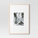 20" x 30" Matted to 11" x 14" Poster Frame Light Wood - Threshold