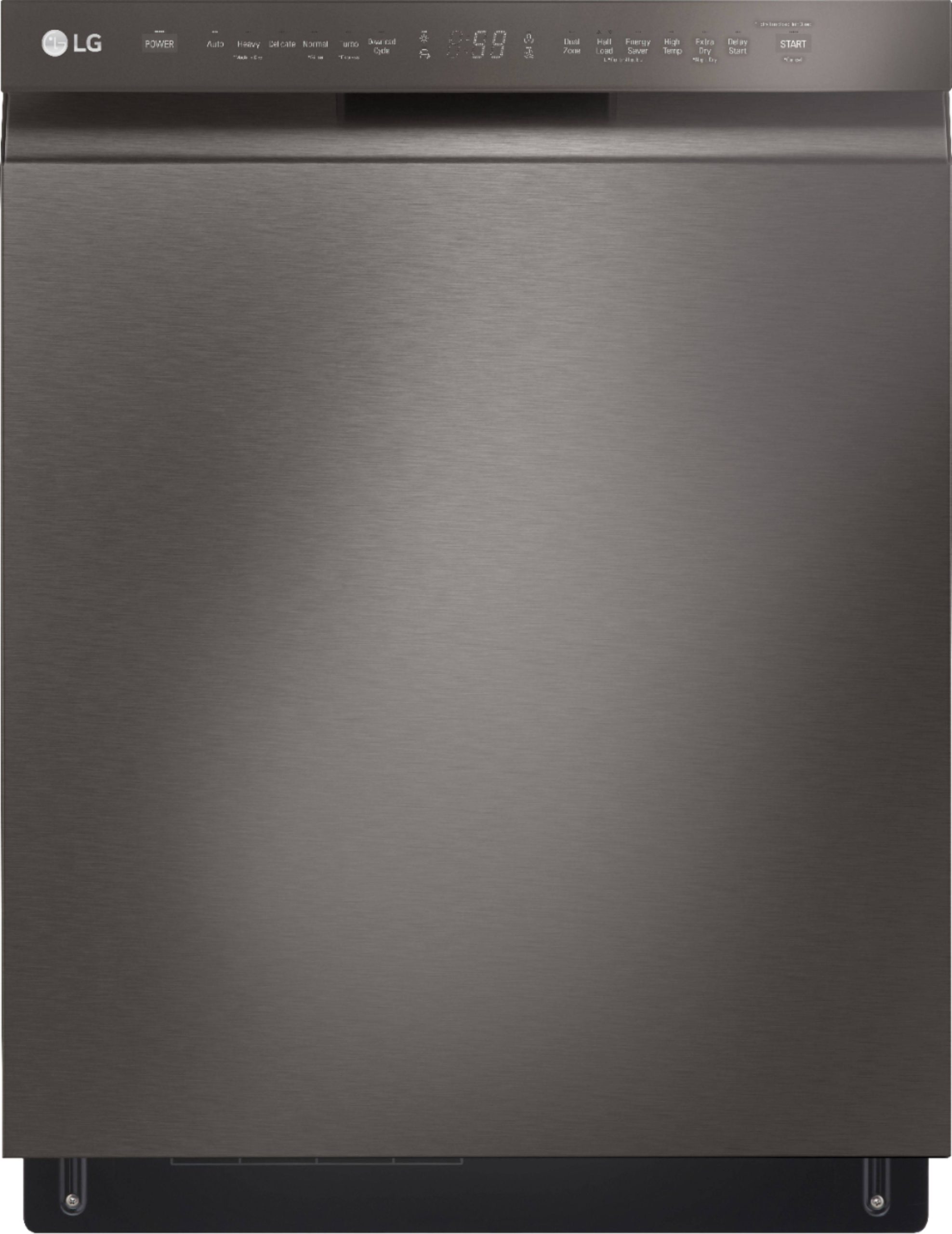 ade385231fd5d55f8c07a10a598c309866e1d44323a272947f0471e82152857c.jpg LG Front Control Dishwasher with QuadWash in Black Stainless Steel - Image 1