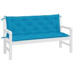 vidaXL Cushion for Swing Chair Light Blue 59.1" Fabric