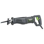 7.5 Amp Variable Speed Reciprocating Saw with Wood/Metal Cutting Blades. Quick Change and Adjustable Pivot Shoe