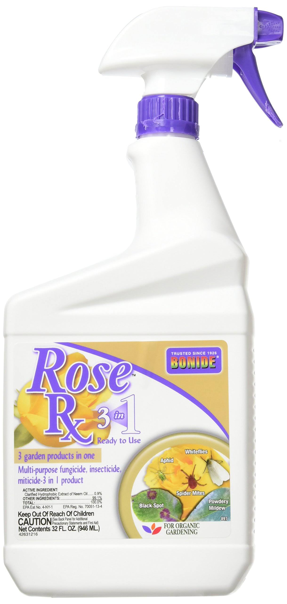 Bonide Rose RX 3 in 1 1 qt