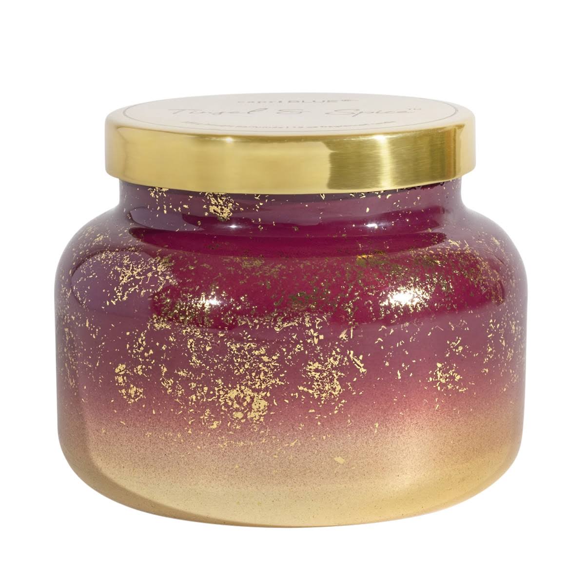ae63620f96cd259e82a0914f6af6e9d155e4a2fd4b056dfbb5c1120fe2c00f4c.jpg Capri Blue - Glimmer - Volcano Signature Jar, 19 oz - Image 1