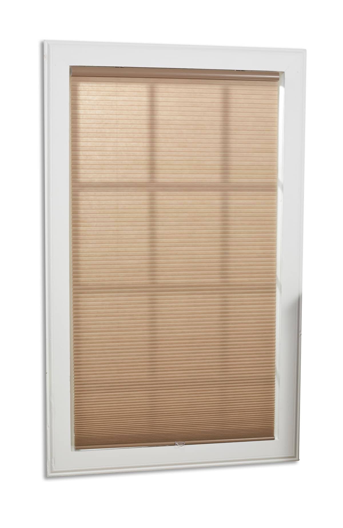 ae738d5f000fd7daa816797bd075d6d3e39ed5b4204ccf8a814c8156113eabd4.jpg Cordless Cellular Shade 23" W x 72" L - Linen - Image 1