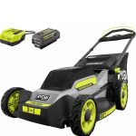 Ryobi 40V HP Brushless 20 in. Cordless Battery Walk Behind Push Mower with 6.0 Ah Battery and Charger