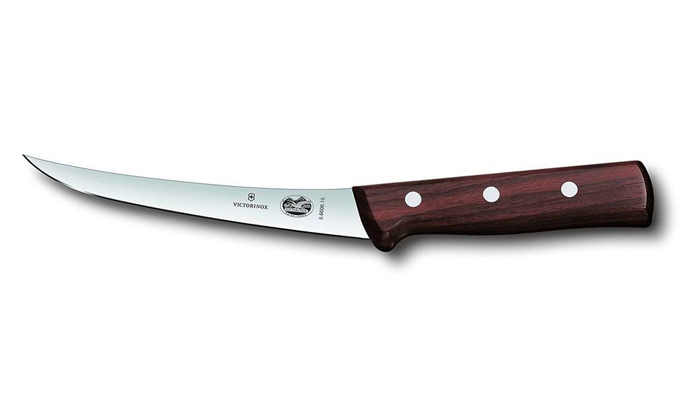 ae895a47b1873f3b748655fb02431d837dfb28781f772efc94c9efdbe575fa76.jpg Victorinox 6" Semi Stiff Boning Knife - Image 1