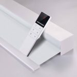 ZSHINE Motorized Blackout Window Blinds Customize Width Remote Control Rechargeable Motor Roller Shades for Windows, Home, Office, Hotel, Club, Resta