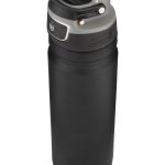 Coleman Autoseal Freeflow Stainless Steel Insulated Water Bottle, 24 oz, Black