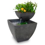 AquaSprouts Fountain: Aquaponics Water Garden (8-Gallon)