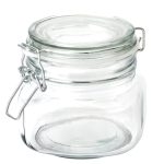 Mainstays Glass Lock Lid Jar