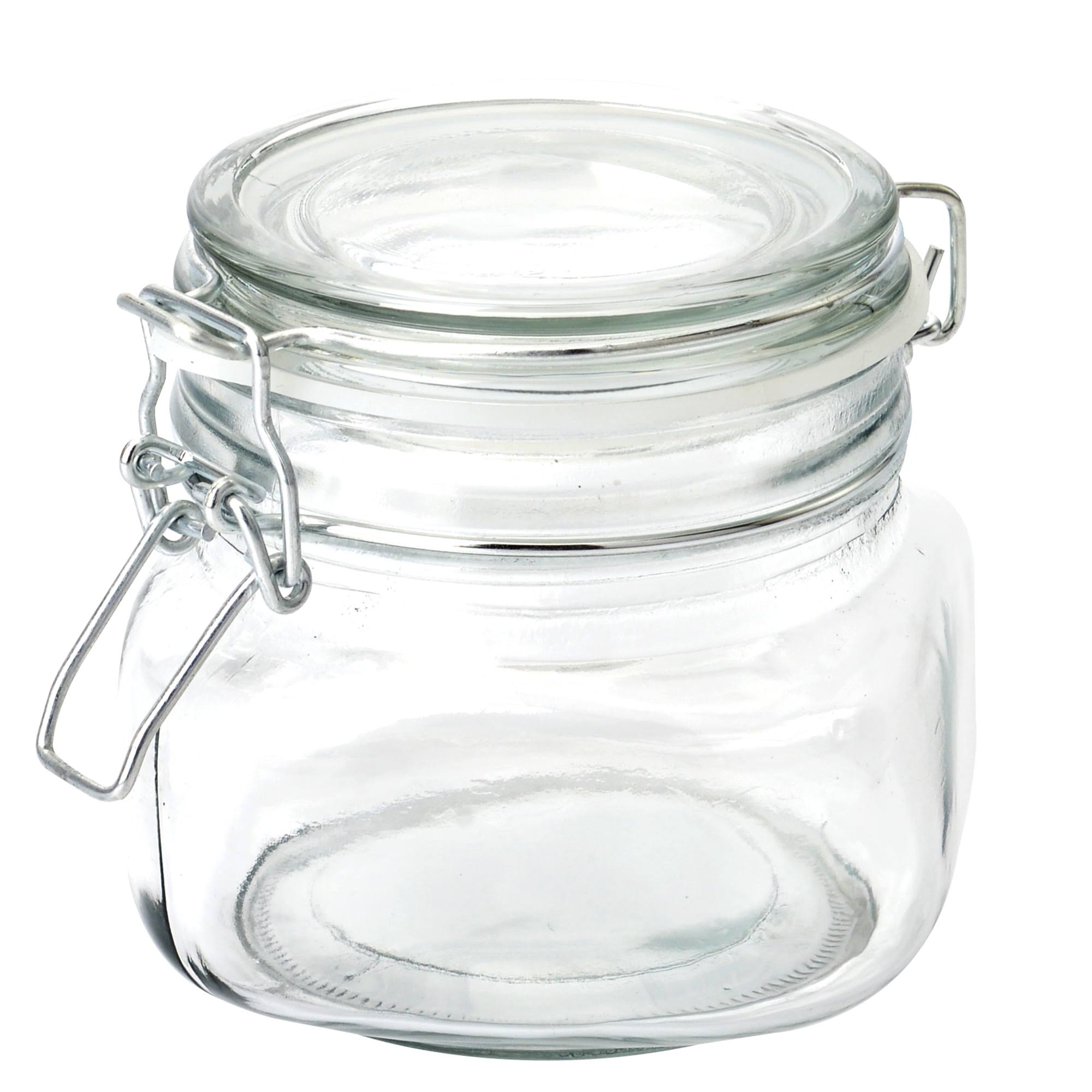 af1821b0500f1b0682d8f3005b1e9447e56f875d3042a0194434df18606244d1.jpg Mainstays Glass Lock Lid Jar - Image 1