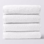 Coyuchi Cloud Loom Organic Towels - Set of 4 Bath Towel Alpine White