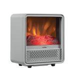 Duraflame Portable Electric Personal Cube Space Heater - Vapor Gray