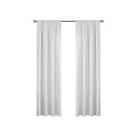 Eclipse Draft Stopper Window Curtain Panel, Size: 42 x 84, White