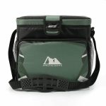 Arctic Zone 16 Can Zipperless Soft Sided Cooler with Hard Liner, Sea Foam, Green