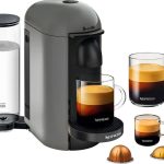 Breville Nespresso VertuoPlus Espresso & Coffee Machine, Gray