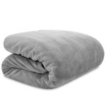 Lauren Ralph Lauren Micromink Plush Blanket, King - Quiet Gray