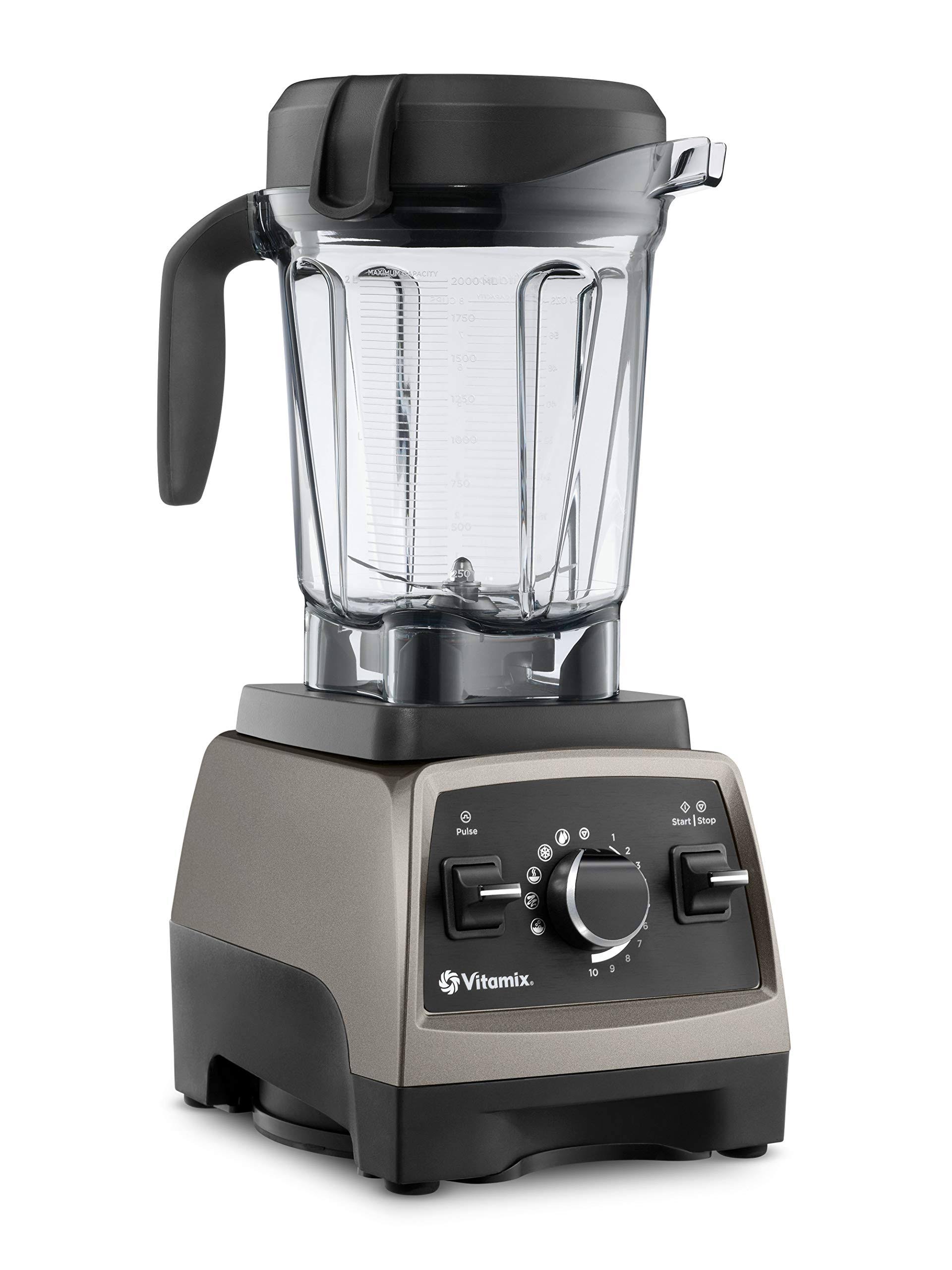 afafd602d55b357424fe92494880485303ae122fefe4813b3f78723523884f8f.jpg Vitamix Blender: Professional Series 750, Pearl Gray - Image 1