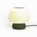 Jonathan Y Mushroom Modern Classic Plant-Based PLA 3D Printed Dimmable LED Table Lamp