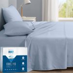 Degrees of Comfort Coolmax Cooling Sheets Set for Twin Size Bed, Moisture Wicking for Night Sweats Best Comfort, Cool Sheets for Hot Sleepers