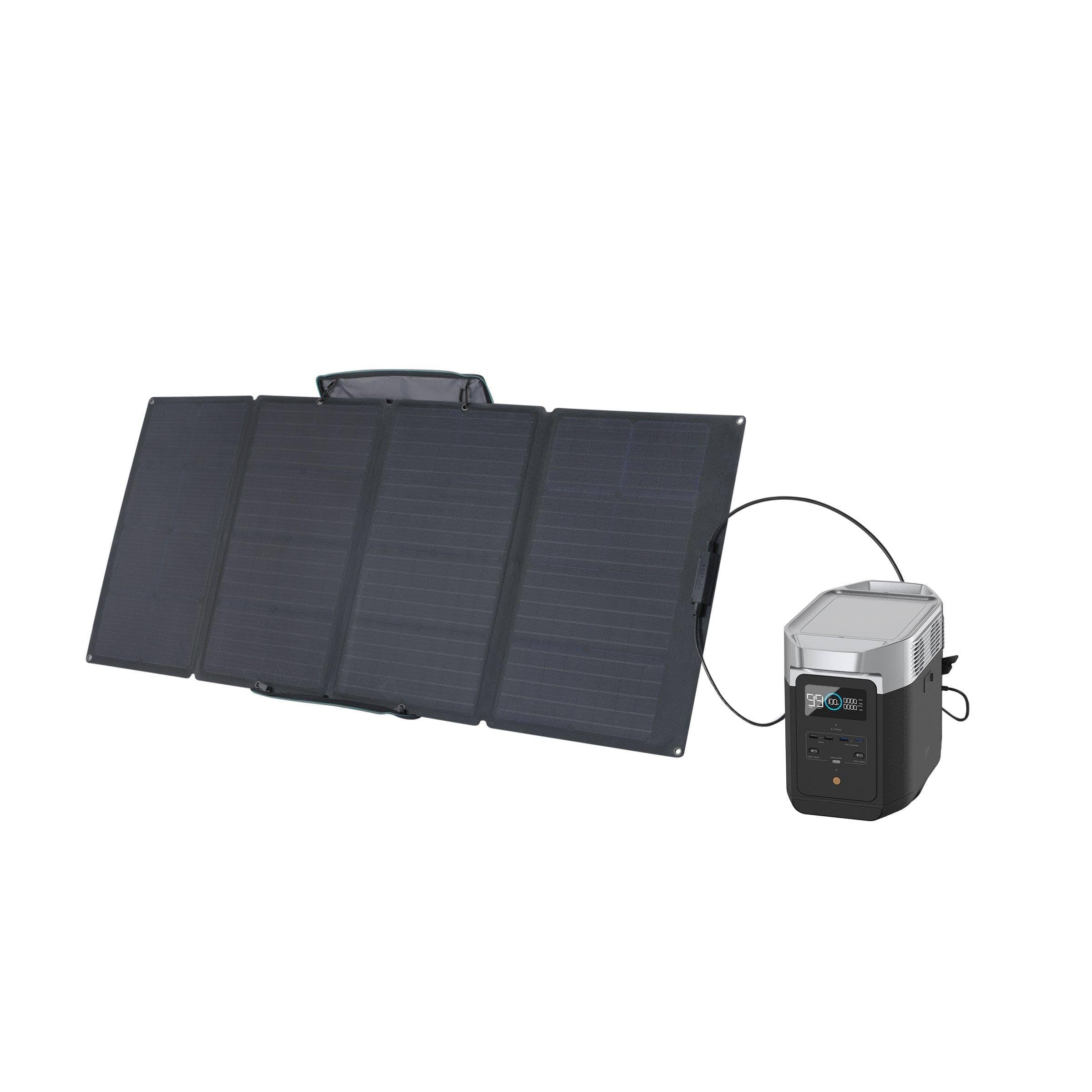 aff06d050b22fbbc8464028b9a84ac7b93f60163b3dd62aab5d8e67ff75e6ac2.jpg EcoFlow Delta 2 + 160W Portable Solar Panel - Image 1