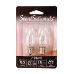 Scentsationals 15W Light Bulbs, 2pk