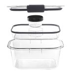 Rubbermaid Brilliance 4.7-Cup Food Storage Container - Clear