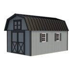 Best Barns Woodville 10-ft x 12-ft Wood Storage Shed | WOODVILLE1012