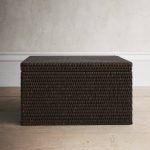 Storage Box with Lid - Flat File Organizer Color: Tudor Black