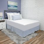 SensorPEDIC Luxury Ultra Loft Gel Microfiber Mattress Pad - Queen, White